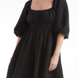 Lala Cinched Long Sleeve Mini Dress - FINAL SALE