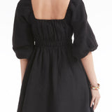 Lala Cinched Long Sleeve Mini Dress - FINAL SALE