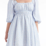 Lala Cinched Long Sleeve Mini Dress - FINAL SALE