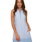 Seaside 1/4 Zip Sleeveless Sport Dress