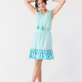 Rosemary Beach Smocked Waist Dress