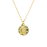 Golden Nautilus Necklace