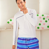 Men's San Sebastian Stripe Swim Trunk