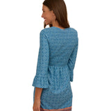 Camden Leaf Smocked Babydoll Dress