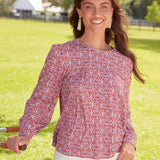 Camden Geo Long Sleeve Top
