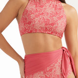 Felicity High Neck Reversible Racerback Bikini Top