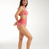 Felicity High Neck Reversible Racerback Bikini Top