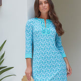 Rosemary Beach Embroidered Tunic Dress