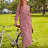 Camden Geo Button Down Maxi Dress