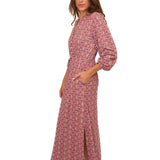 Camden Geo Button Down Maxi Dress