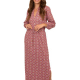 Camden Geo Button Down Maxi Dress