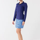Seaside Floral 17" Skort