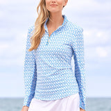 Seaside 1/4 Zip Sport Top