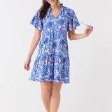 Palm Beach Short Sleeve Tiered Dress