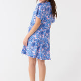 Palm Beach Short Sleeve Tiered Dress