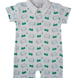 Tee time boys romper