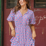 Concord Flowy Cinch Waist Dress