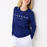 Navy Cabana Life Unisex Performance Shirt