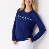Navy Cabana Life Unisex Performance Shirt
