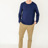 Navy Bamboo Long Sleeve Sun Shirt
