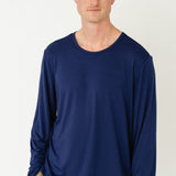 Navy Bamboo Long Sleeve Sun Shirt