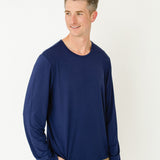Navy Bamboo Long Sleeve Sun Shirt