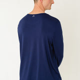 Navy Bamboo Long Sleeve Sun Shirt