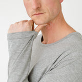 Grey Bamboo Long Sleeve Sun Shirt