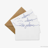 A Note From Script Personalized Flat Notes