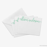 A Note From Script Personalized Flat Notes