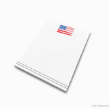 American Flag Notepad