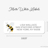 Bee Return Address Labels