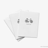 Bicycle Thank You Greeting Card