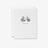 Bicycle Thank You Greeting Card