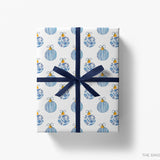 Chinoiserie Ornaments Christmas Gift Wrap
