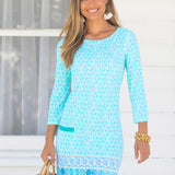 Coastal Cottage Cabana Shift Dress