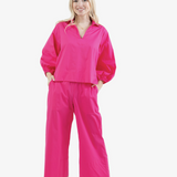 Take Pause Pant Set - Island Pink