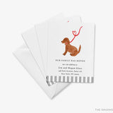 Dog Lover Moving Announcement
