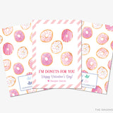 Donut Valentine's Day Cards