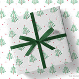 Evergreen Branch Christmas Gift Wrap