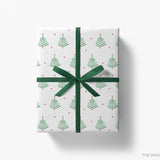 Evergreen Branch Christmas Gift Wrap