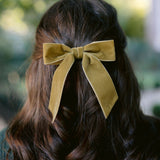 Delora Velvet Bow
