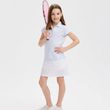 Girls Cotton Short Sleeve Polo