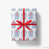 Ginger Jar Chinoiserie Christmas Gift Wrap