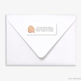 Gingerbread House Return Address Labels