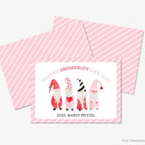 Gnome Valentine's Day Cards