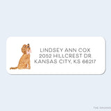 Goldendoodle Return Address Labels