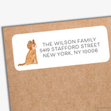 Goldendoodle Return Address Labels