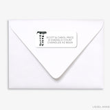Halloween Girl Return Address Labels