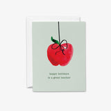 Happy Holidays To A Great Teacher Greeting Card